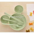 4-delig Mickey Mouse Shape kinderservies